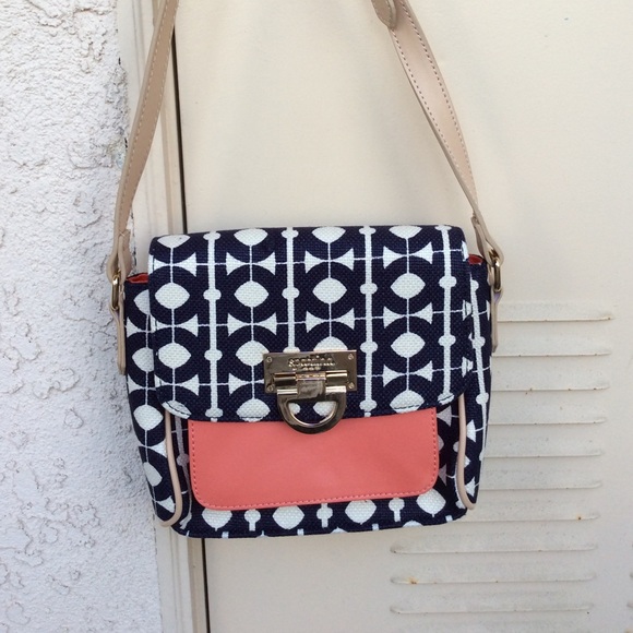 ❌SOLD❌ Spartina Linen and Leather Crossbody Bag - Picture 6 of 11